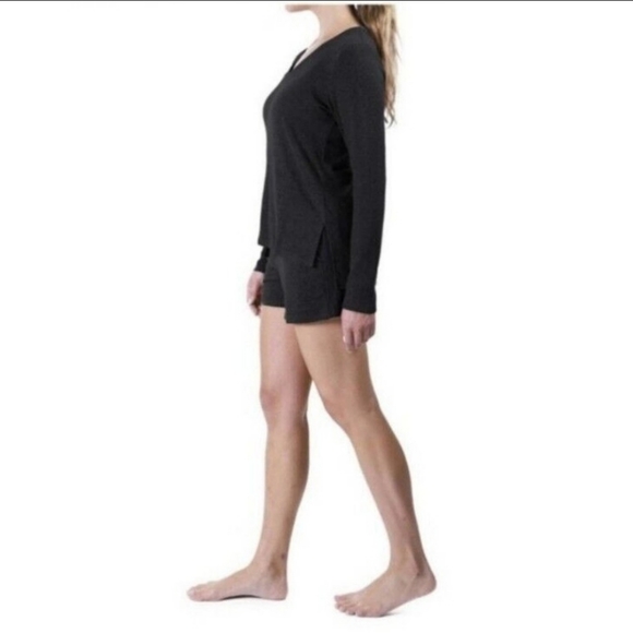 Natori Black Loungewear Set Small - Picture 3 of 6